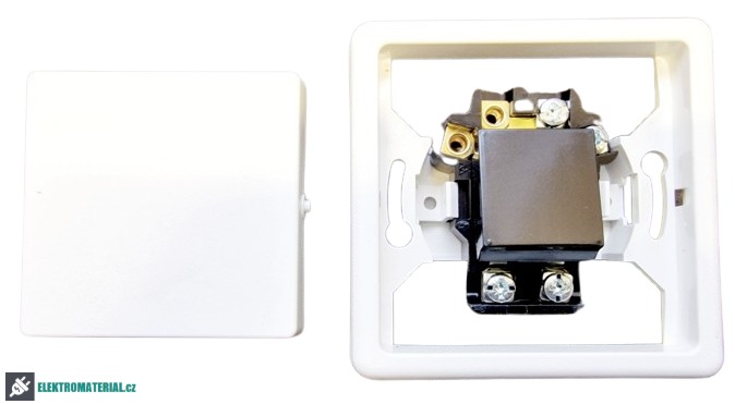 Rozbor ABB Classic křížový vypínač č.7 bílý 3553-07289 B1