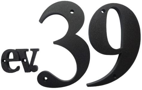 Příkladu použití značky evidenční číslo před číslicemi