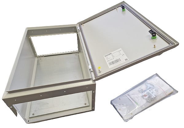 Noark 110571 IP66 oceloplechové rozvodnice MHS 60 40 20, rozměry 600x400x300 mm