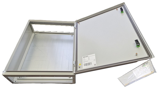 Noark 110572 IP66 oceloplechové rozvodnice MHS 60 50 20, rozměry 600x500x200 mm
