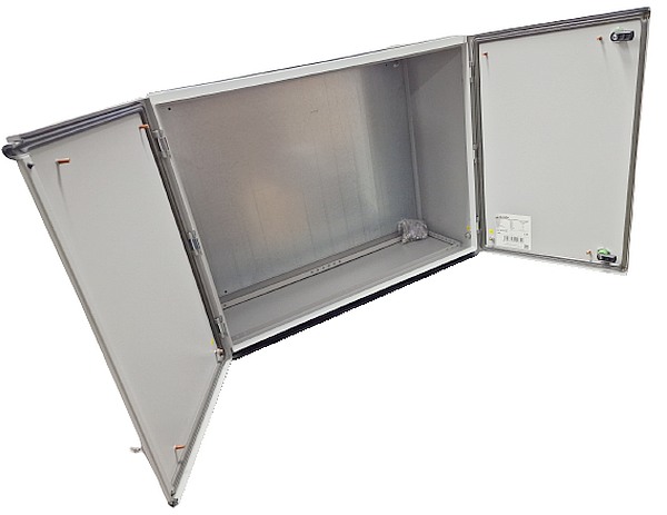 Noark 110575 IP66 oceloplechové rozvodnice MHS 60 80 30, rozměry 600x800x300 mm