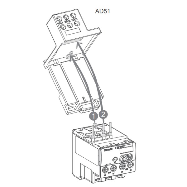 Noark 101436 AD51 Adaptér pro samostatné použití Ex9R12