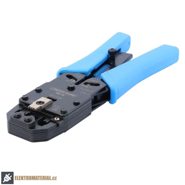 Kleště Tracon RJ468 k telefonním přípojkám 4,6,8 a 10-žilovým