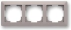 ABB 3901T-A00030 244 ZONI Rámeček trojnásobný, pro vodorovnou i svislou montáž greige