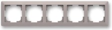 ABB 3901T-A00050 244 ZONI Rámeček pětinásobný, pro vodorovnou i svislou montáž greige