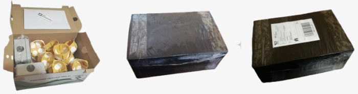 Příprava standartního balíku do 31 kg