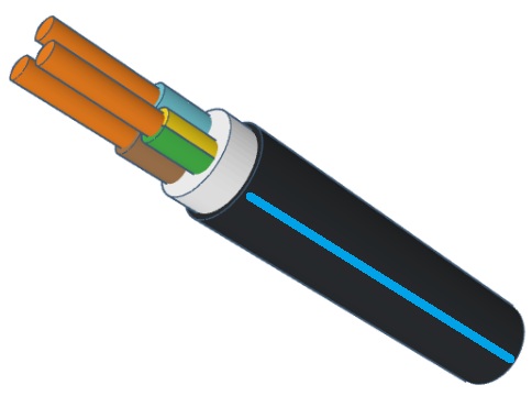 Kabel CYKY-J 3x1,5 mm²: co je a k čemu se používá v elektroinstalaci