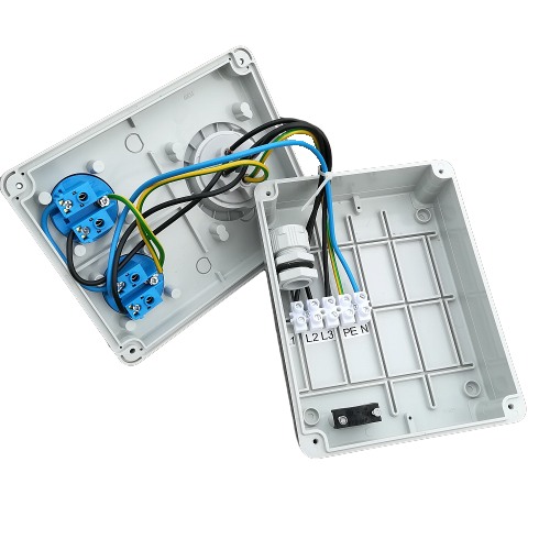 Minizásuvková kombinace SEZ ROSPG 3231 Praktik-IP67, 1x3253, 2x230V