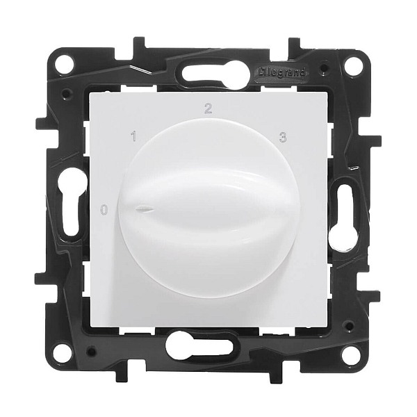 LEGRAND 863145 Niloé STEP Ovladač ventilátoru bílý