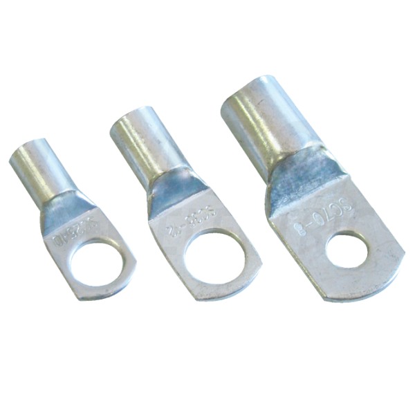Tracon SZ1.5-4 Neizolovaná Cu kabelová oka lisovaná z plechu 1,5mm2, M4, (d1=2,3mm, d2=4,3mm)