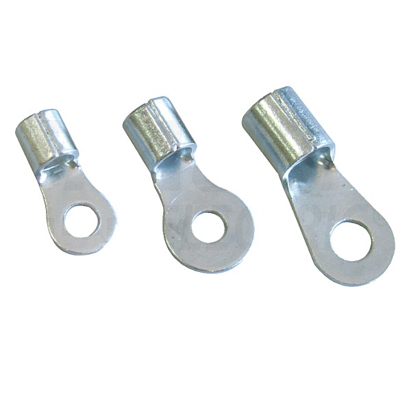 Tracon SZ185-12 Neizolovaná Cu kabelová oka lisovaná z plechu 185mm2, M12, (d1=21mm, d2=13mm)