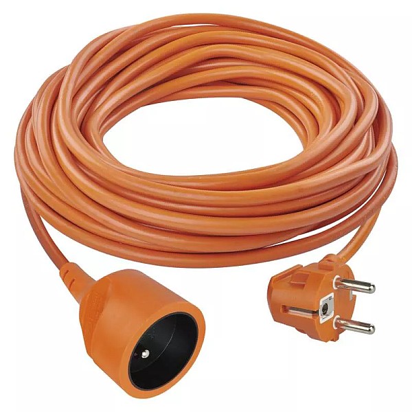 EMOS P01125 Prodlužovák 1Z 25m 1,5mm oranžová