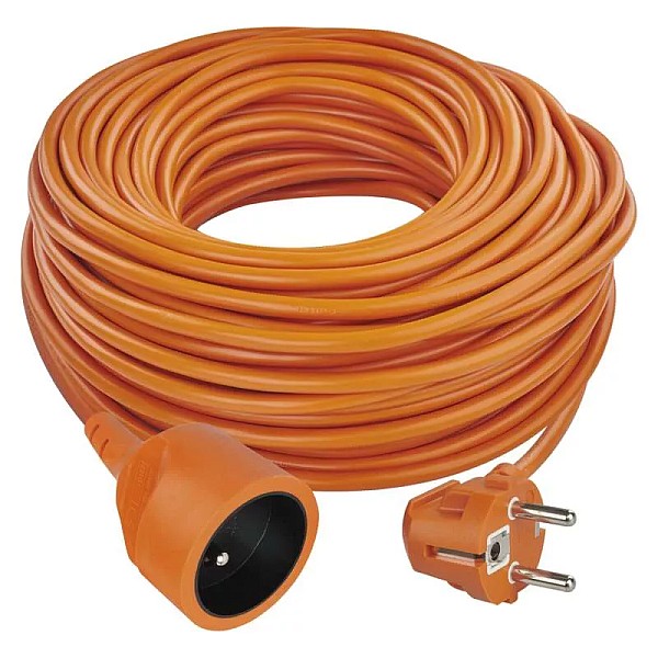EMOS P01140 Prodlužovák 1Z 40m 1,5mm oranžová