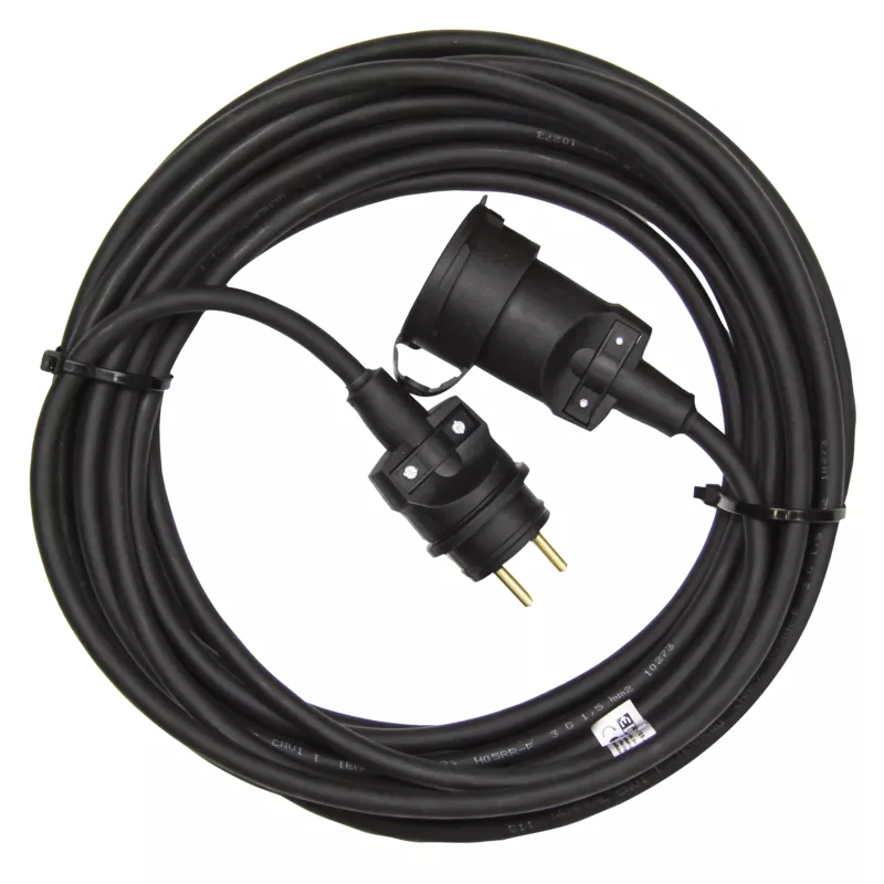 EMOS PM0502 Prodlužovák 1Z 15m 3x1,5 GUMA,IP65
