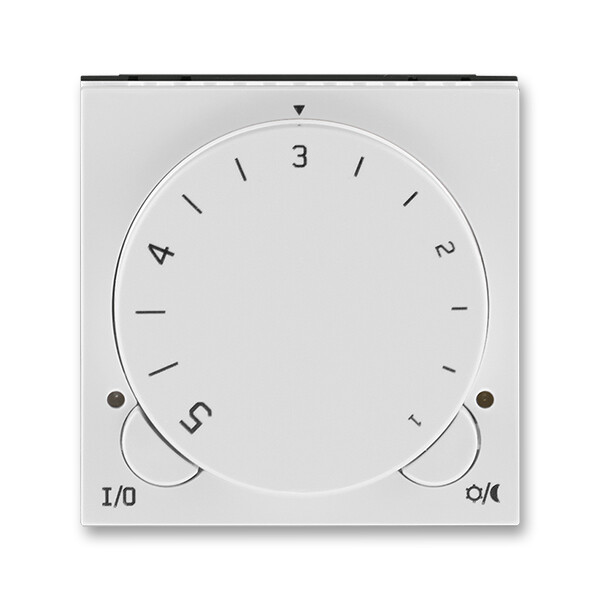 ABB 3292H-A10101 16, LEVIT Termostat univerzální otočný; šedá/bílá