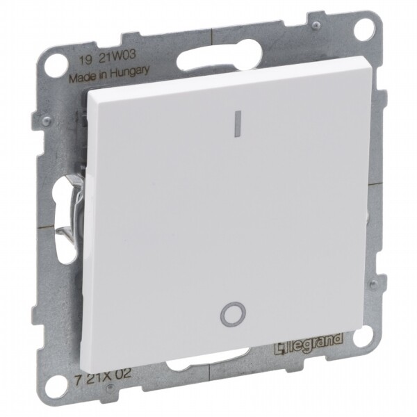 LEGRAND 721102 SUNO dvojpólový spínač č.2 16A, bílá
