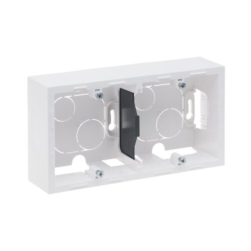 LEGRAND 721195 SUNO krabice pro povrchovou montáž dvojnásobná, bílá