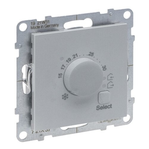 LEGRAND 721337 SUNO termostat pro podlahové topení, hliník