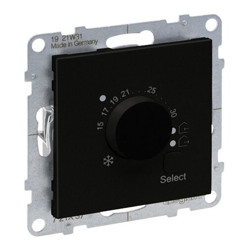 LEGRAND 721437 SUNO termostat pro podlahové topení, černá