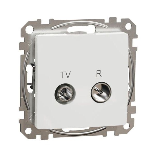 SCHNEIDER SDD111474R SEDNA TV R zásuvka průběžná 7dB, bílá