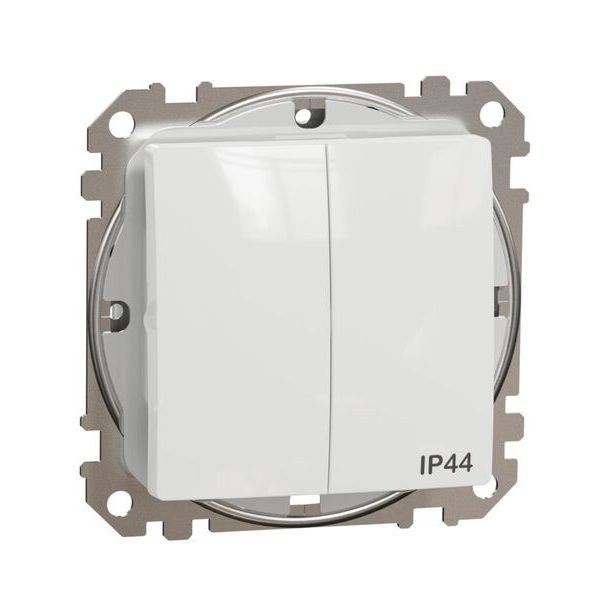 SCHNEIDER SDD211105 SEDNA Přepínač sériový ř.5 IP44, bílá