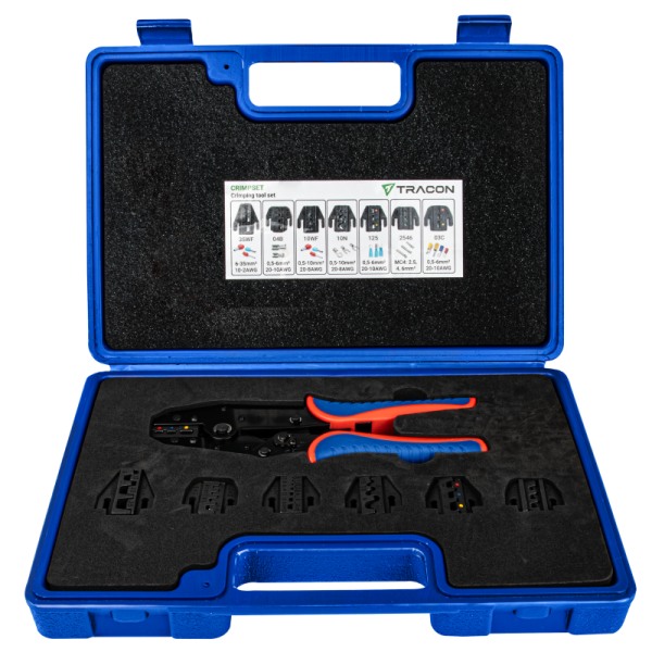 Tracon CRIMPSET Sada lisovacího nářadí 7pcs