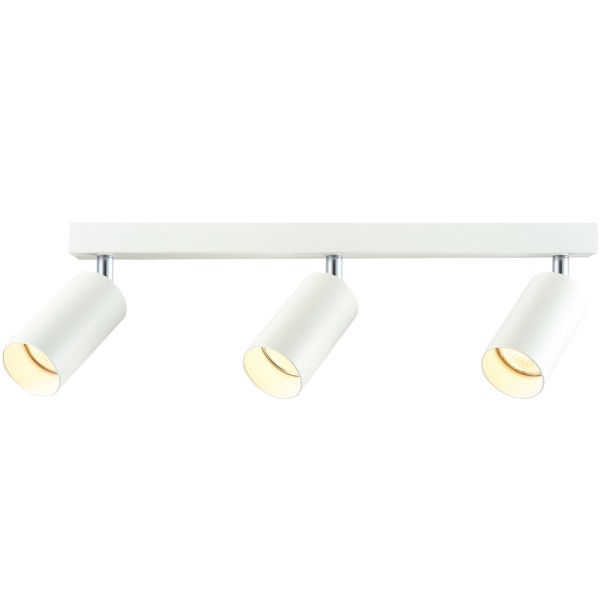Tracon SPGU10MA3W Stropní nastavitelné bodové svítidlo, bílé 100-240VAC, 50Hz, 3xGU10, max.3x35W