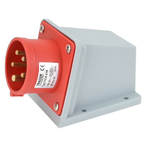 Tracon TICS-515 Nástěnná průmyslová přívodka 16A, 400V, 3P+N+E, 6h, IP44
