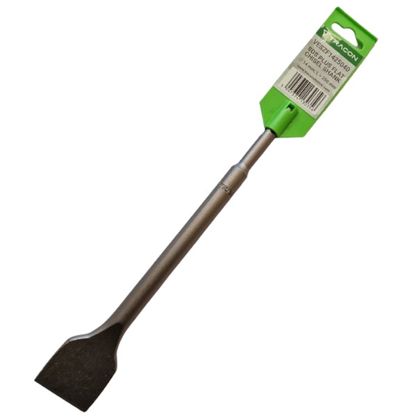Tracon VESZF1425040 Plochý sekáč SDS plus 14x250x40 mm