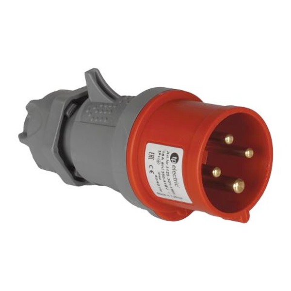 TP Electric 3022-301-1601 Spojovací vidlice, Quick Connect 4x16A / IP44