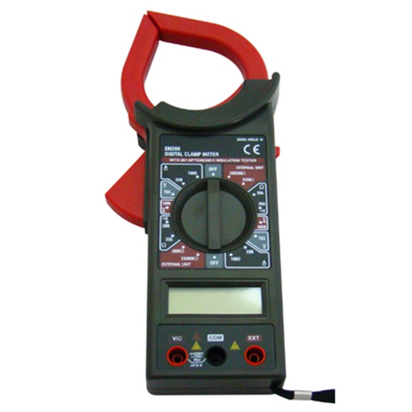 Tracon LF266 Digitální klešťový multimetr 1000V AC/DC, 1000A AC, 20kOhm