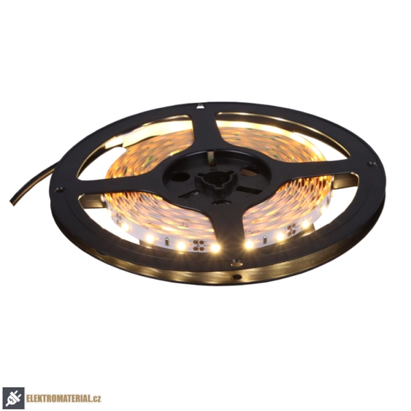 Tracon LED-SZ-48-WW LED pás, interiérový typ SMD3528, 60LED/m, 4,8W/m, 180lm/m, W=8mm, 3000K, IP20, EEI=G, délka 5 m