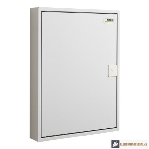 Noark 113283 PNS-SD 24 Plastová rozvodnice, bílá dvířka, montáž na omítku, IP40, 2 řady, 2x12 modulů