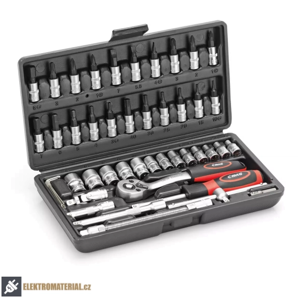CIMCO 113106 Sada šroubových nástavců 1/4" (45 ks)