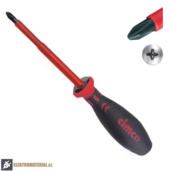 CIMCO 117730 Křížový šroubovák VDE PH 0 x 60 mm