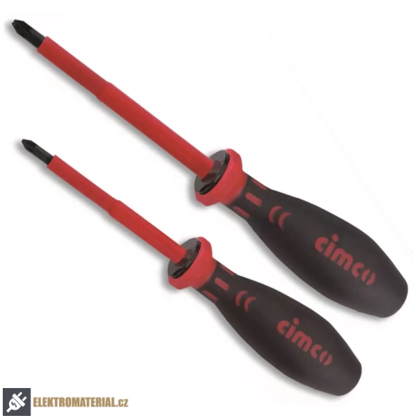 CIMCO 117749 Sada šroubováků kombi-profil PH VDE (2 ks)