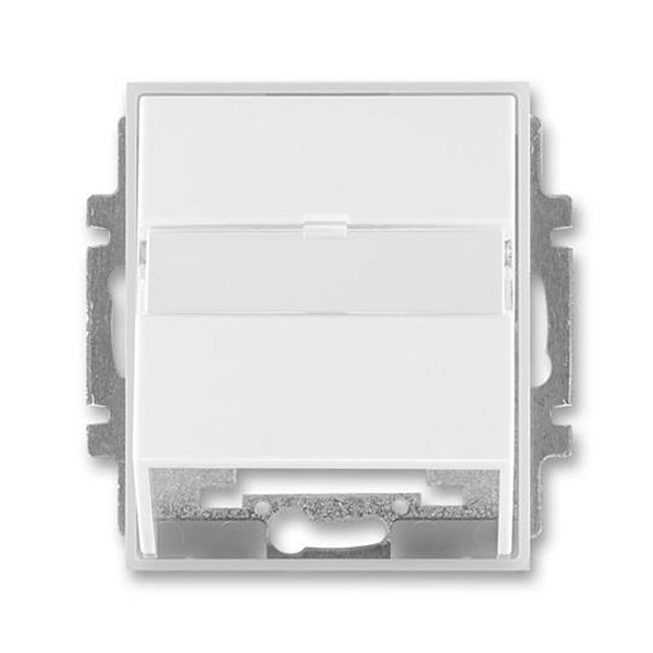 ABB 5014E-A00100 01 Element Kryt zásuvky komunikační, bílá/ledová bílá