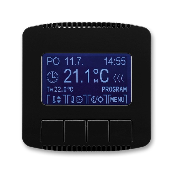 ABB Tango termostat pokojový černý 3292A-A10301 N programovatelný
