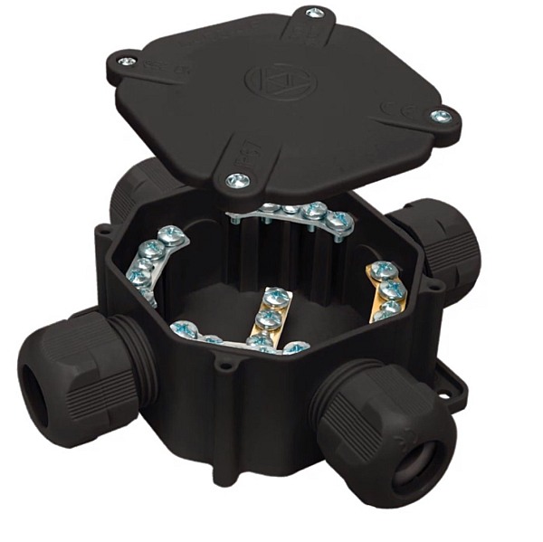 Krabice SEZ ACIDUR 6455-11 4P/5 FUTURE černá