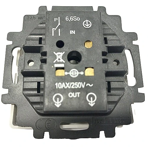 Vypínač Swing ABB 3557G-A06340 C1 schodišťový č.6 bez rámečku krémový