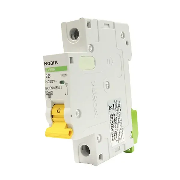 Noark 100280 Ex9BH 1P B25 Instalační jistič 10 kA, charakteristika B, 25 A, 1pól