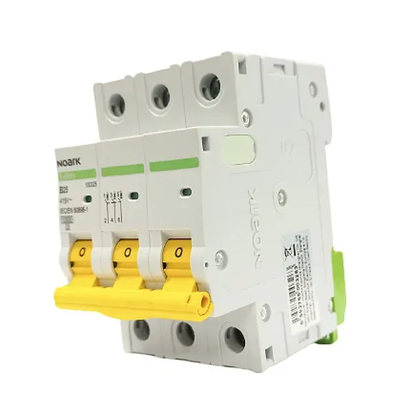 Noark 100325 Ex9BH 3P B25 Instalační jistič 10 kA, charakteristika B, 25 A, 3pól