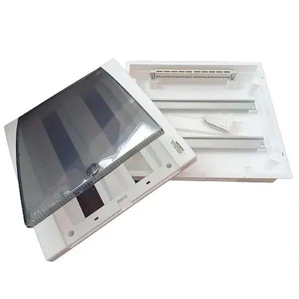 Noark 101515 PNF 2x18T Plastová rozvodnice, průhledné dveře, montáž pod omítku, IP40, 2 řady, 2x18 modulů