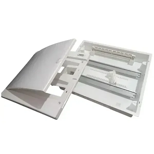 Noark 101521 PNF 2x18W Plastová rozvodnice, bílé dveře, montáž pod omítku, IP40, 2 řady, 2x18 modulů
