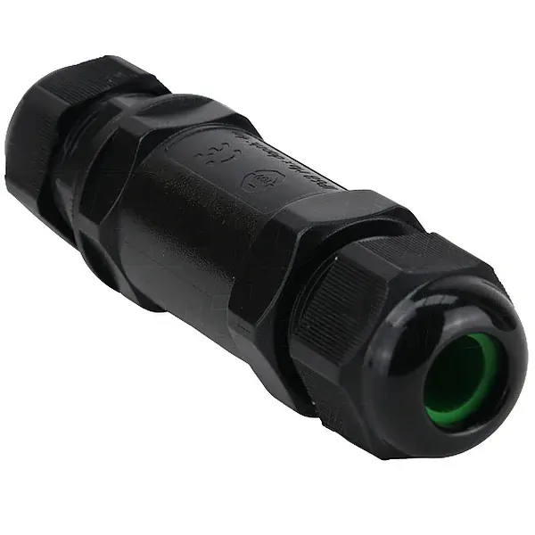 Spojka kabelů s průchodkami Tracon CST4 0.5-4 mm2, IP68, PC+PA6.6, 5P, 450VAC, 24A