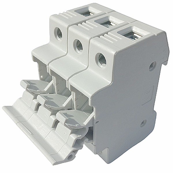Trojpólový pojistkový odpojovač válcových pojistek 10x38, 3P