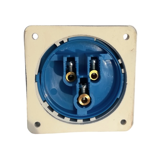 Průmyslová vestavná přívodka rovná IRRN 1632 230V, IP54, 16A, 3-pól