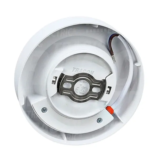 Tracon LED-DLFS-6NW Přisazené kulaté LED svítidlo,bílé, s čipem SAMSUNG 230 VAC, 6W, 480lm, D=120×120 mm, 4000 K, IP20, EEI=G