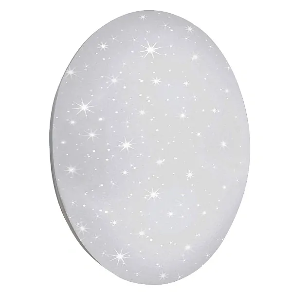 Tracon MF24NW Přisazené kulaté stropní LED svítidlo,s efektem hvězdné oblo 230 V, 50 Hz, 24 W, 1600 lm, 4000 K, IP20, EEI=G