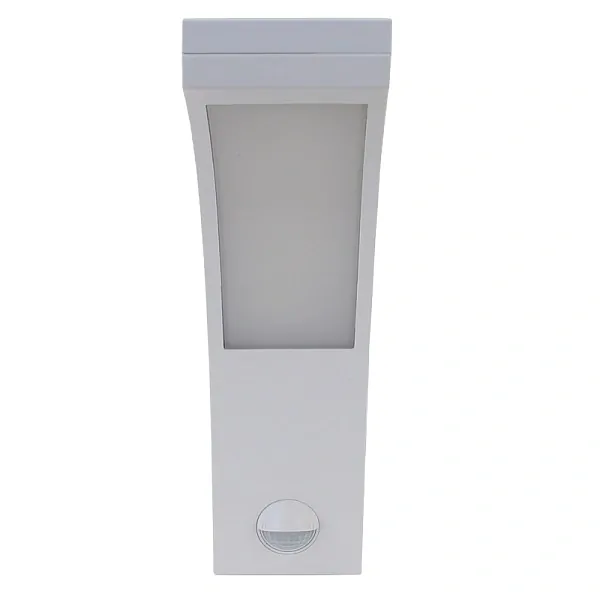 Tracon SLI10W Nástěnné svítidlo oblý tvar 230VAC, 10W, 140°, 2-9m, 10s-5m, 4500K , IP54, 800lm, EEI=G